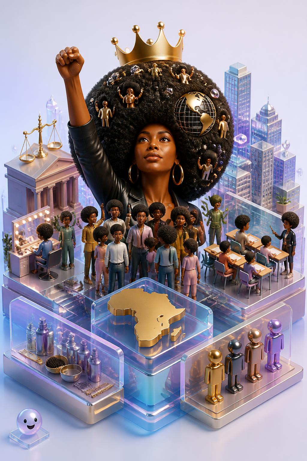 The political power of the afro