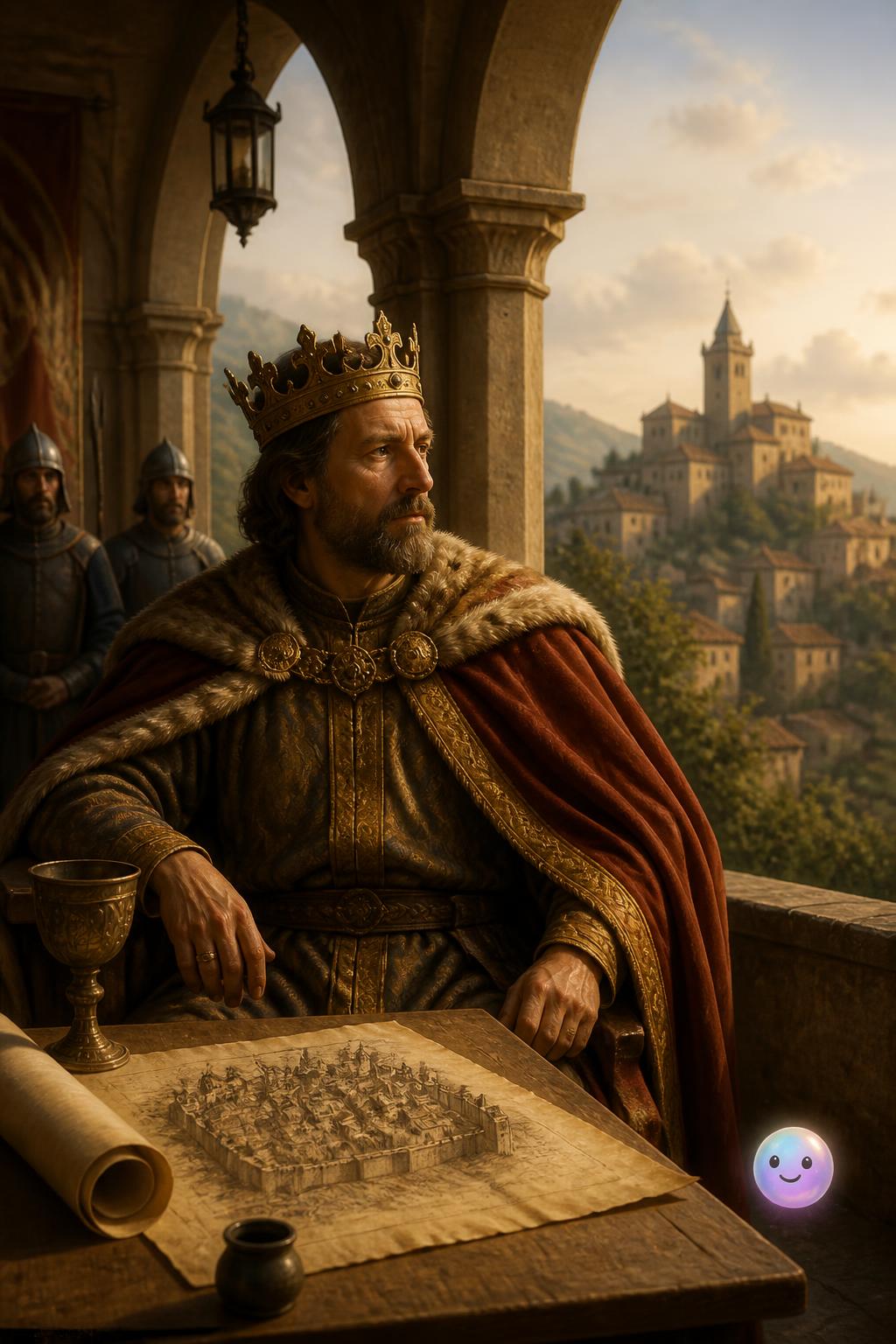 El rey que dio nombre a la placa azul