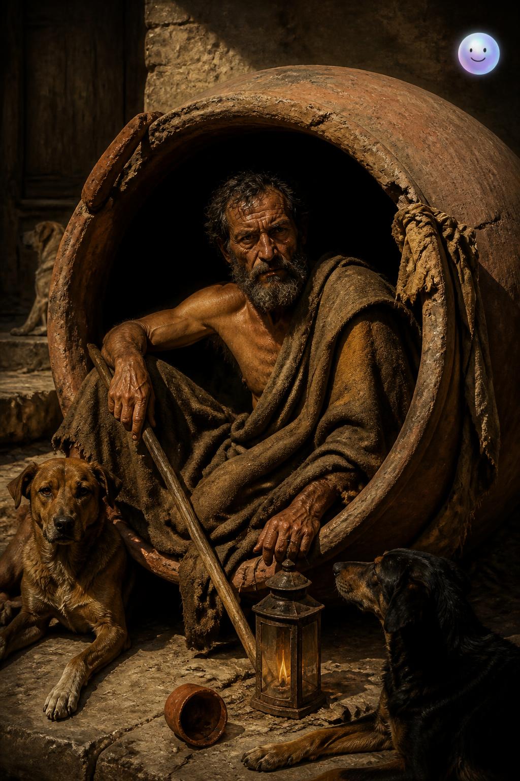 Living in a giant clay jar