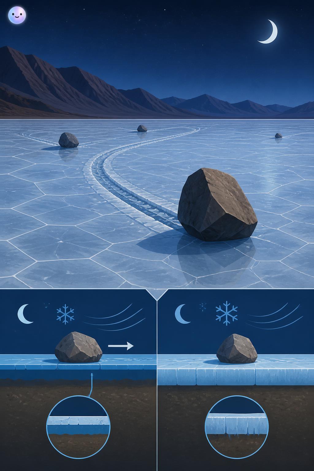 The freezing night freeze