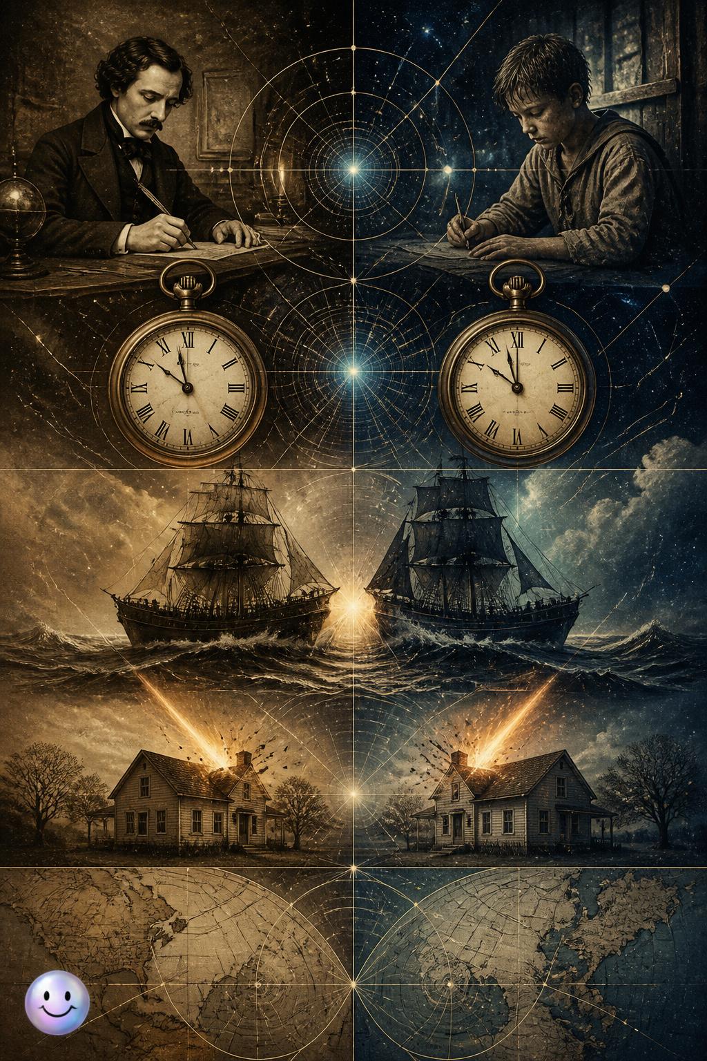 Edgar Allan Poe's shipwrecked cabin boy