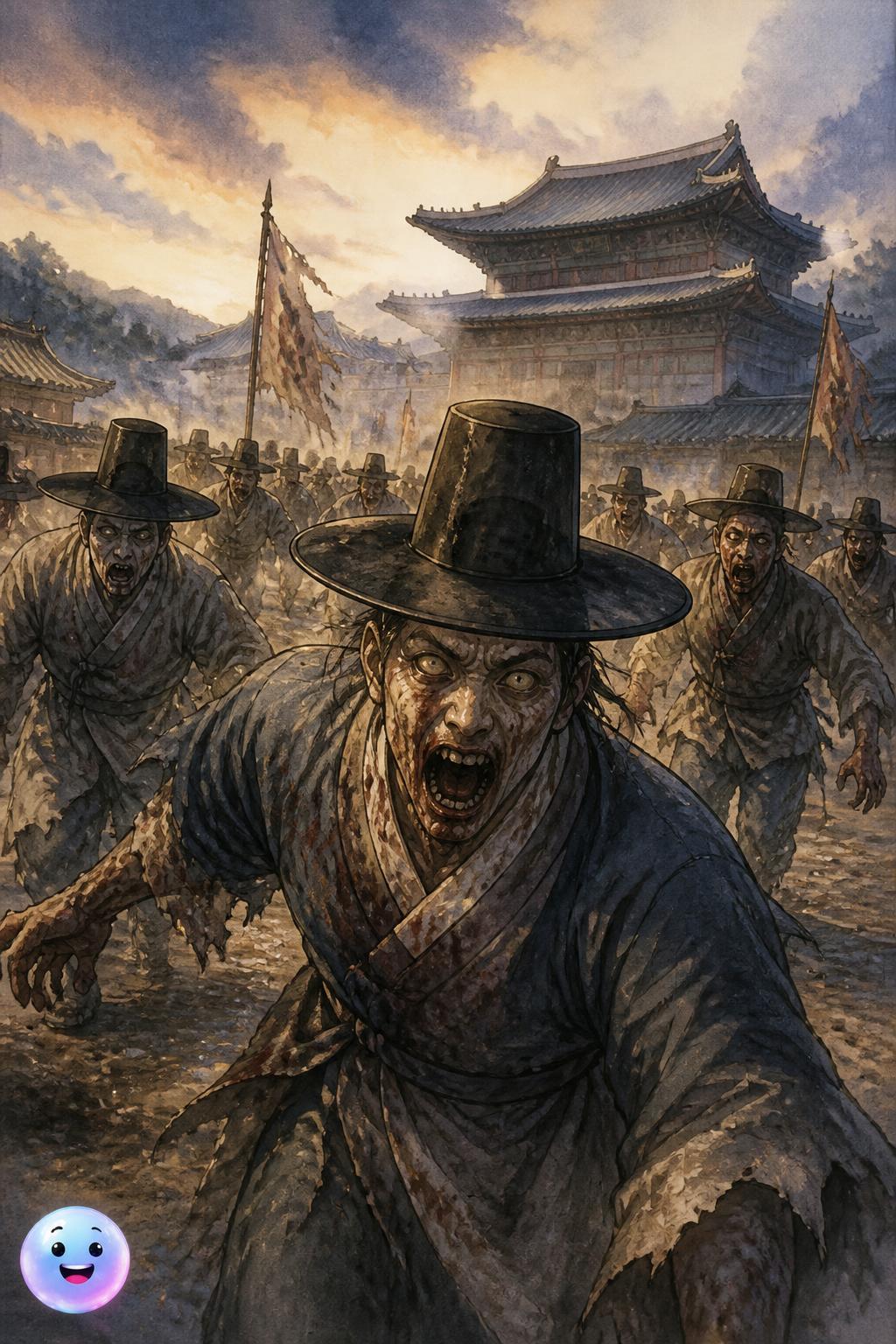 좀비에 조선의 역사와 한복을 입히다