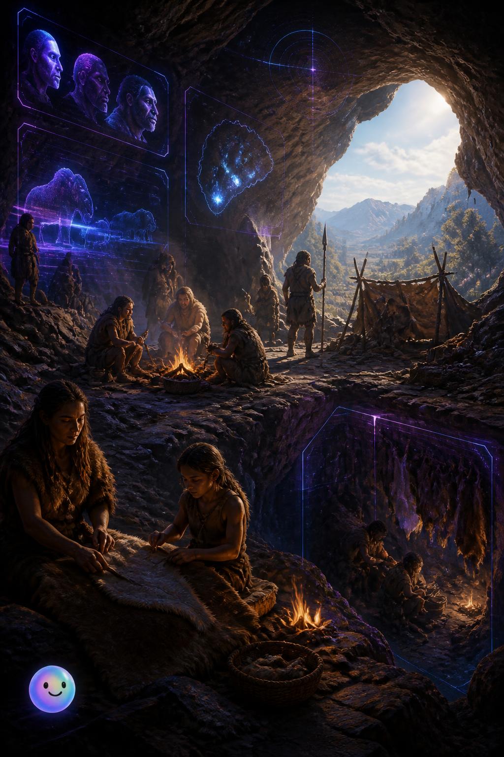 The cozy reality of cave living