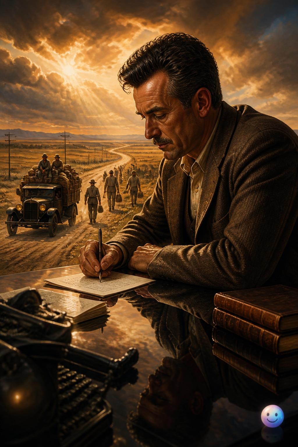 John Steinbeck coins the Mother Road