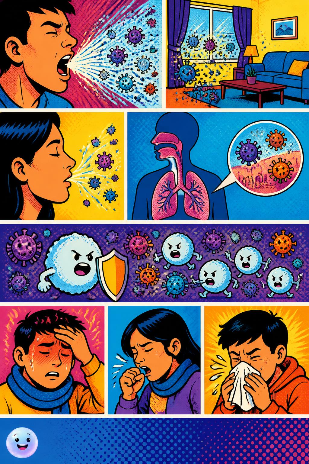 La ruta del contagio