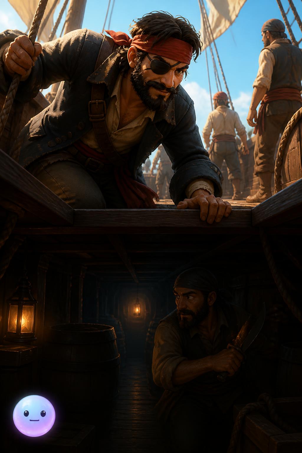 Why pirates actually wore black eyepatches
