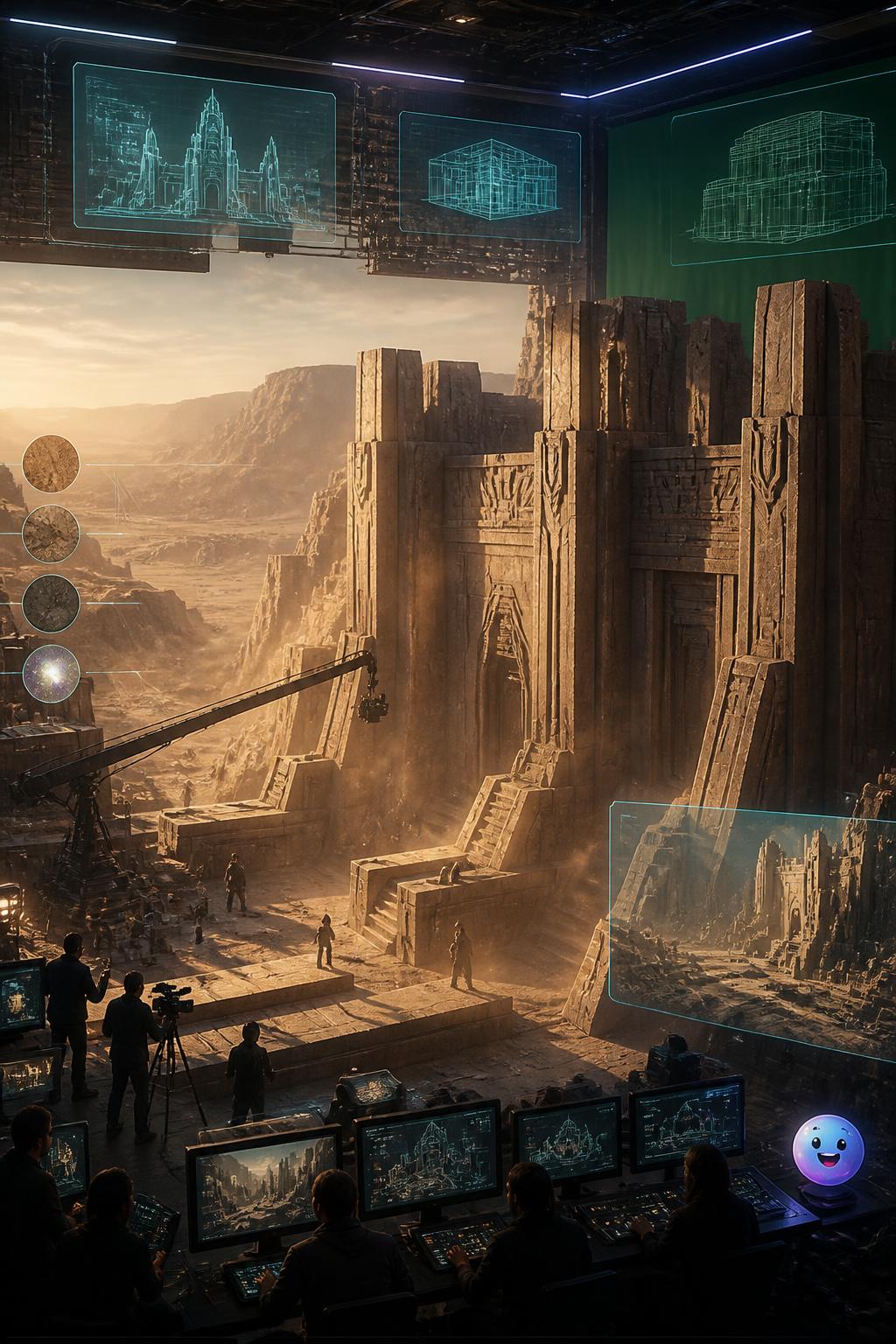 The massive dust and stone of Dune