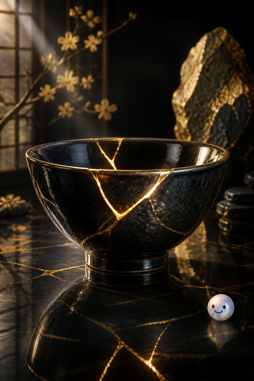 Kintsugi and the art of golden scars