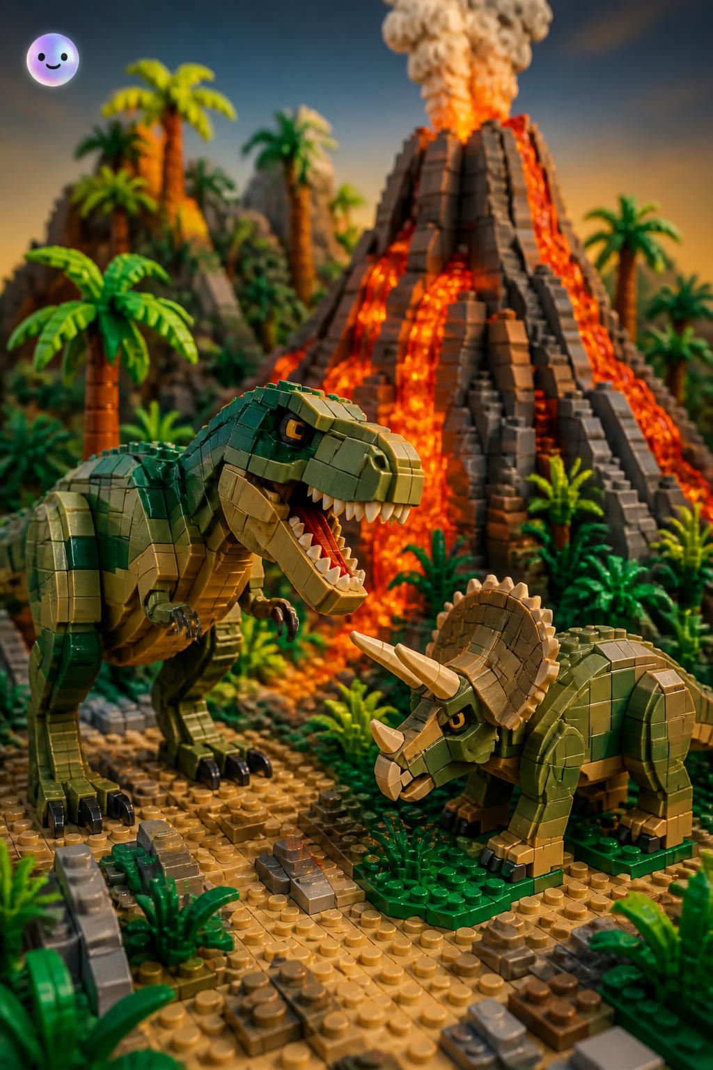 The art of LEGO stop-motion paleontology