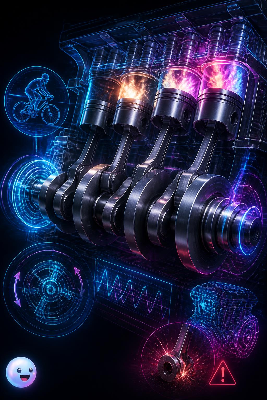 The twisting crankshaft magic