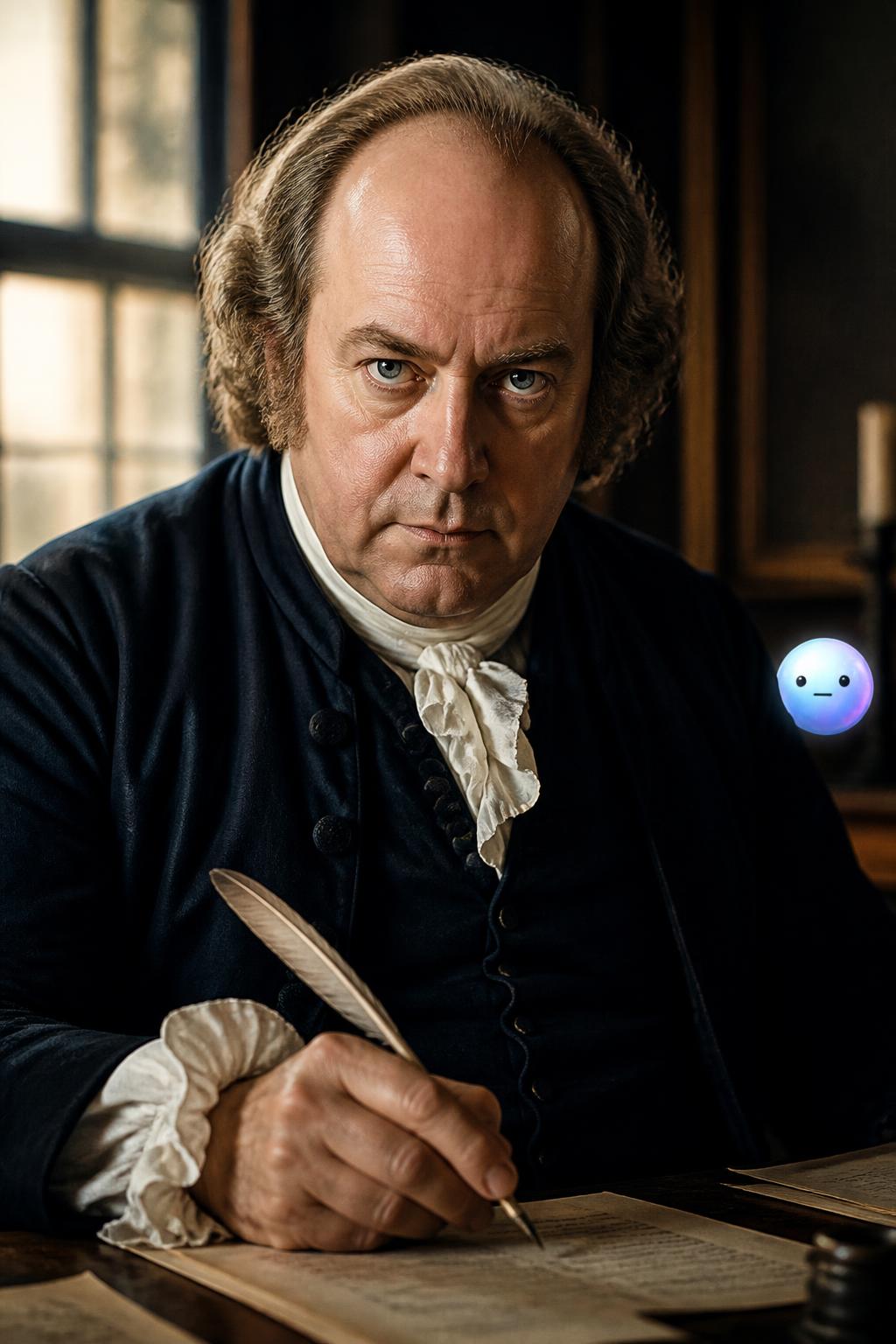 Paul Giamatti's irascible John Adams