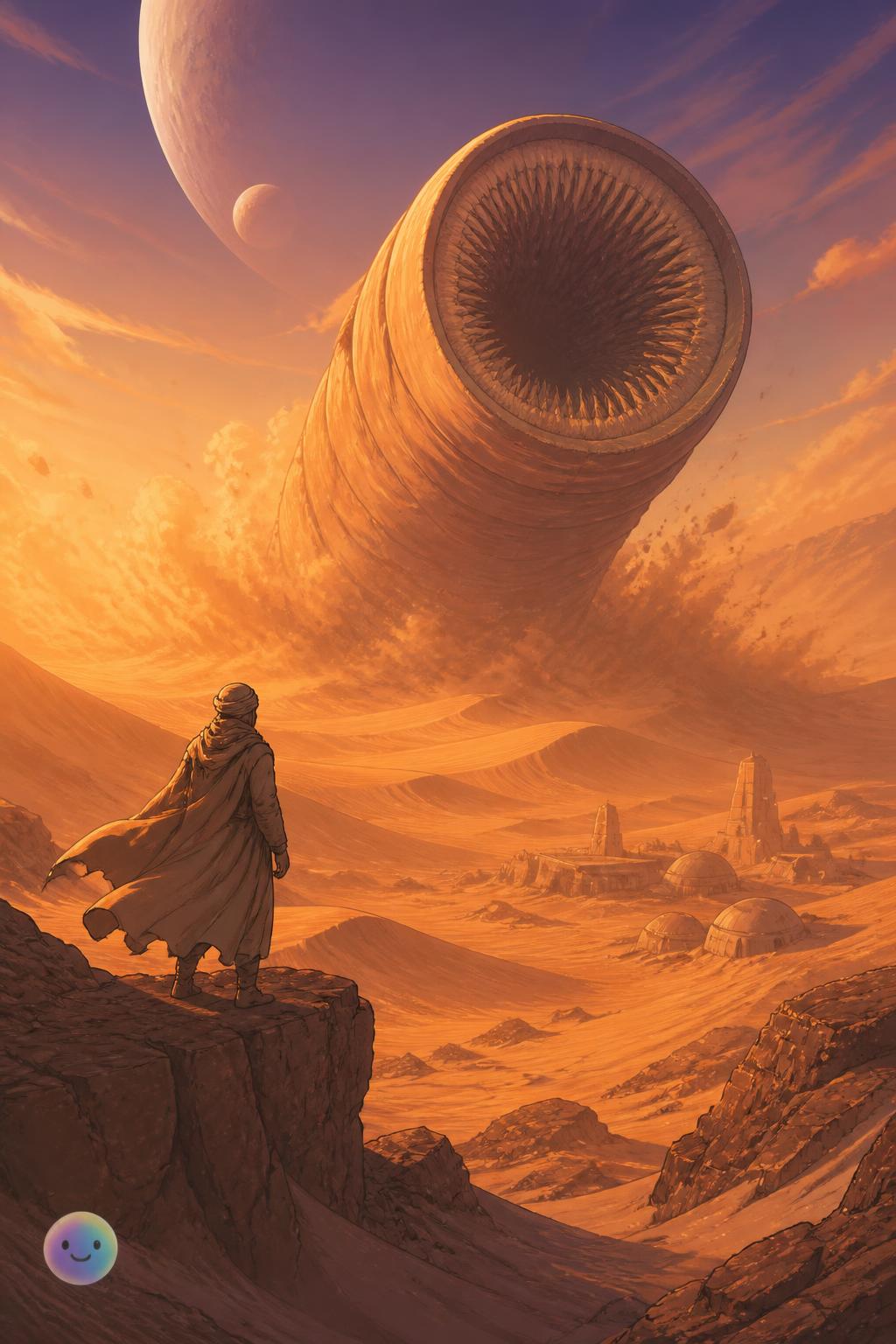 A desert planet and its spice