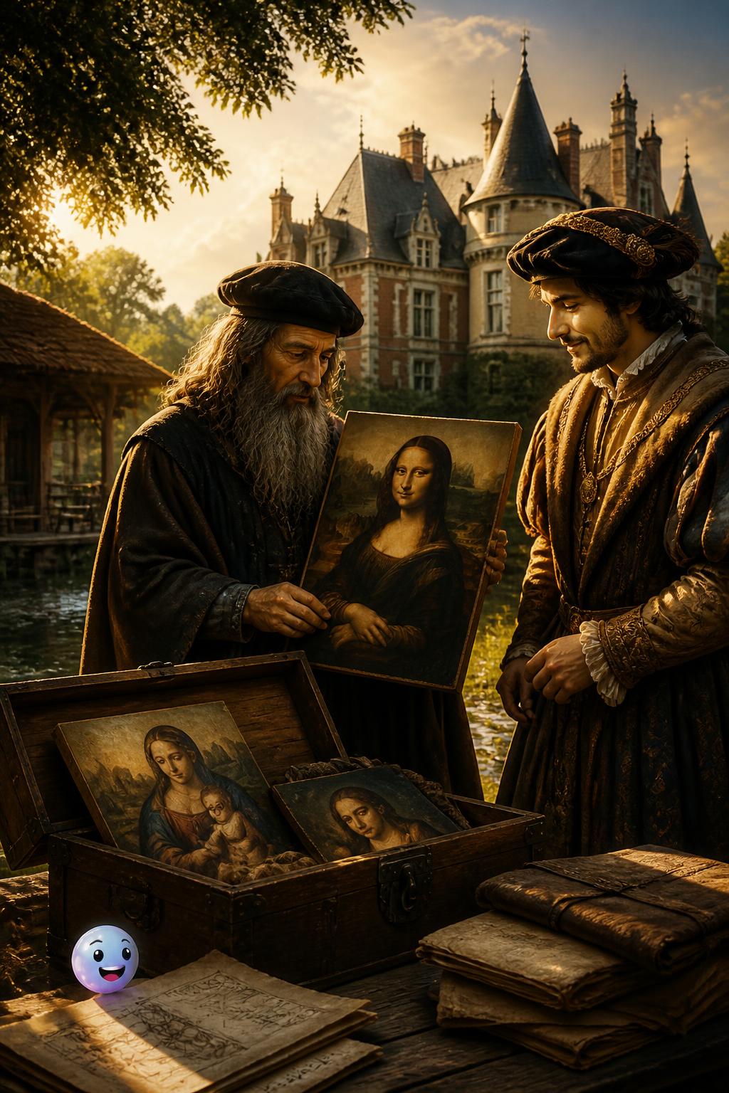 Leonardo da Vincis Ritt nach Amboise