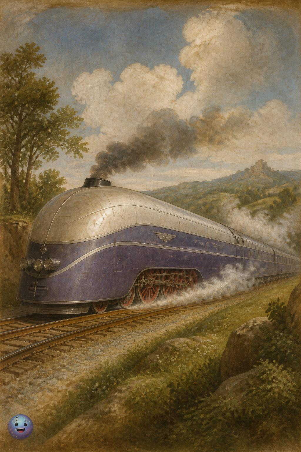 Engineers designed certain steam tank engines with aerodynamic bodies for high-speed travel.