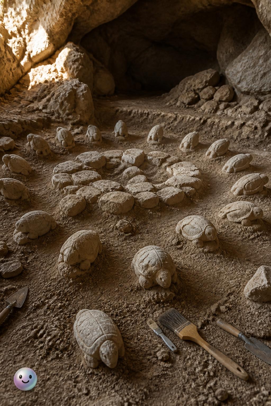 Hace 16,500 años, los humanos ya tallaban pequeñas tortugas de piedra en Turquía.