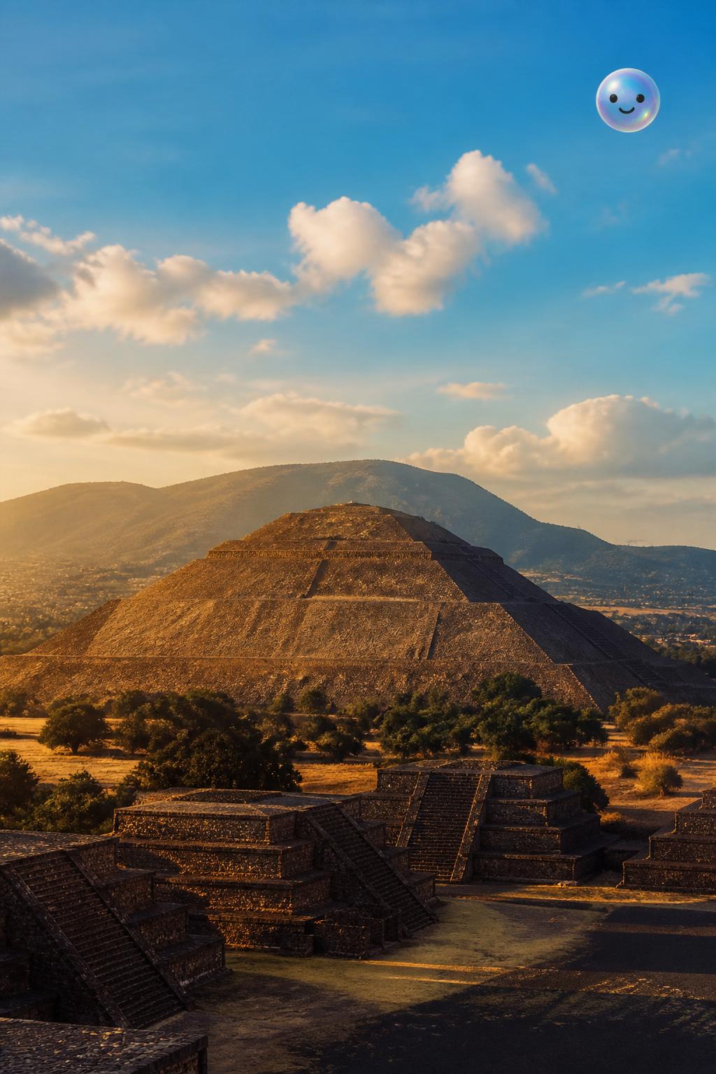 Teotihuacán y la inmensa Pirámide del Sol