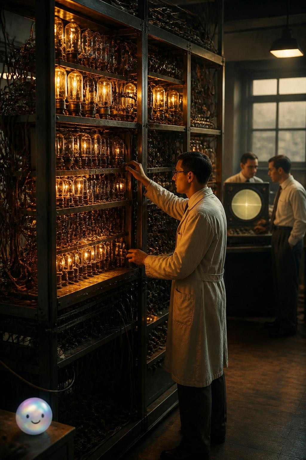We were trying to teach machines to think long before we even had microchips.