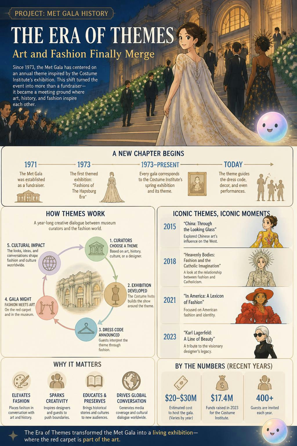 Fashion finally earned its place in the museum once these themes took over.