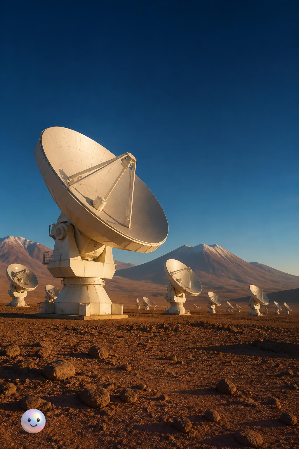 Water vapor in our air actually blocks faint radio signals from deep space.