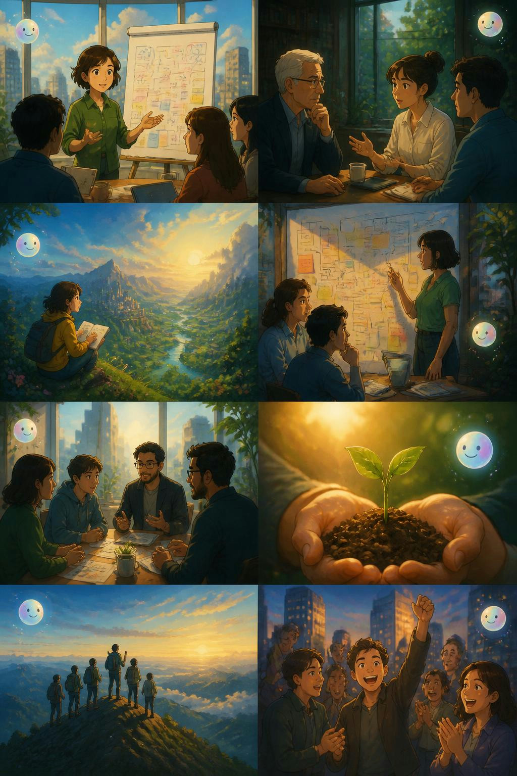 How a pitch deck tells a story