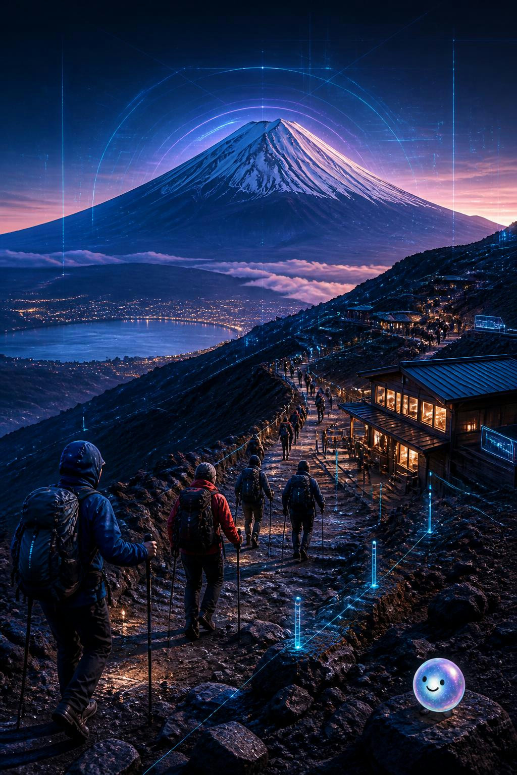 Qué loco que subir al Fuji sea tan accesible gracias a la ruta Yoshida.
