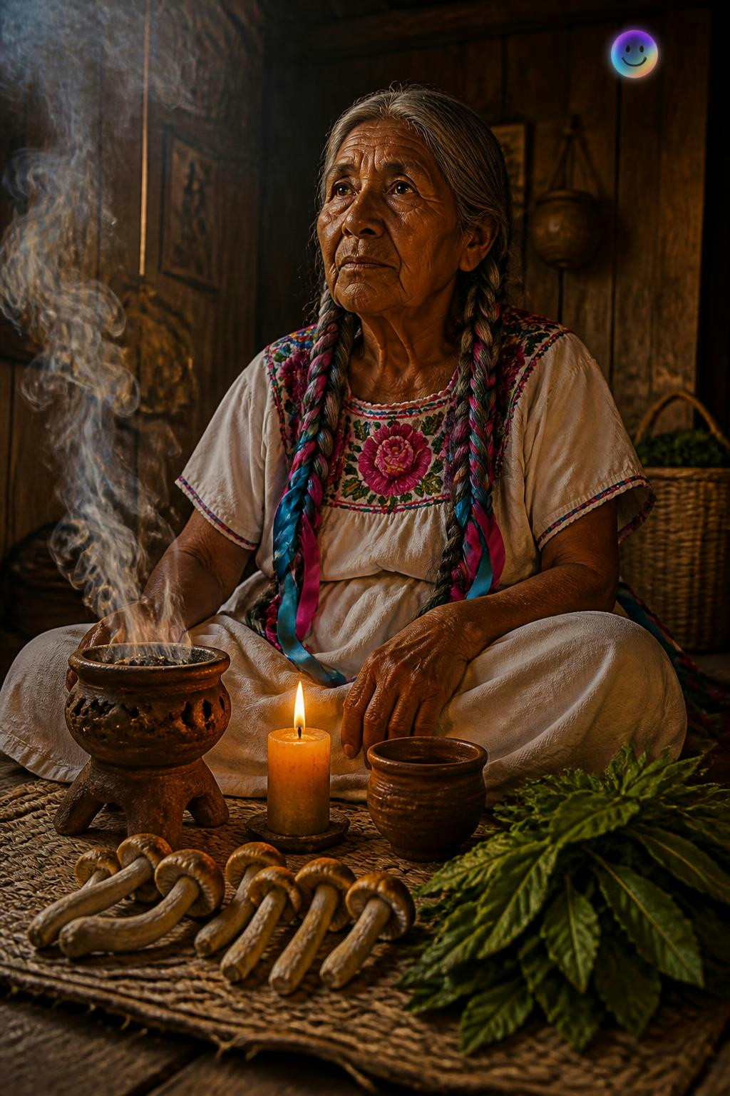 Maria Sabina led sacred Mazatec mushroom ceremonies in the mountains of Oaxaca.