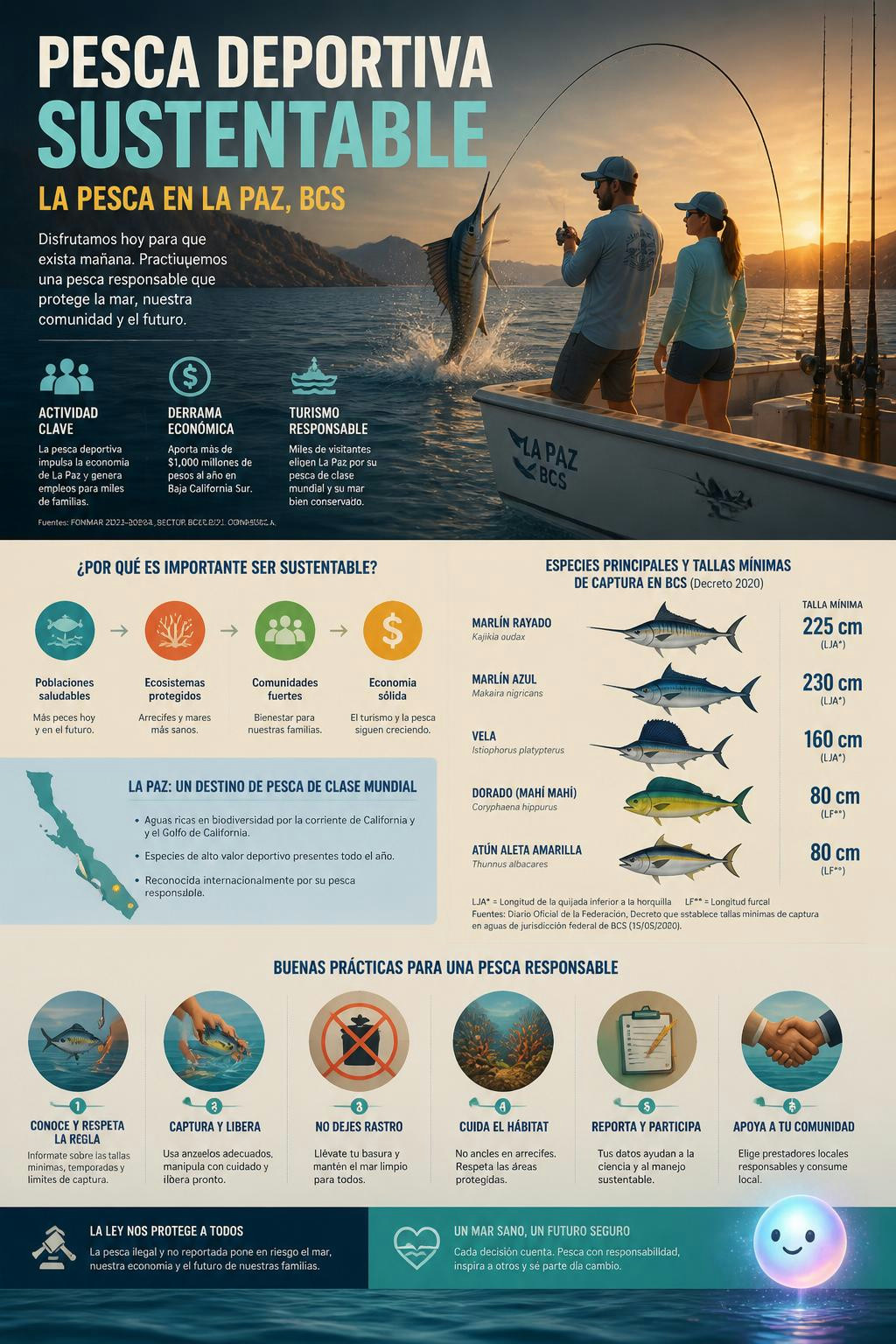 Pesca deportiva sustentable