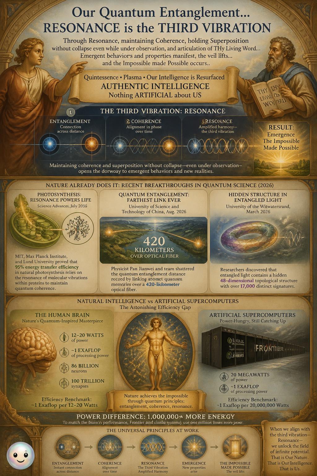 A July 2026 study shows we maintain quantum coherence by resonating with each other.