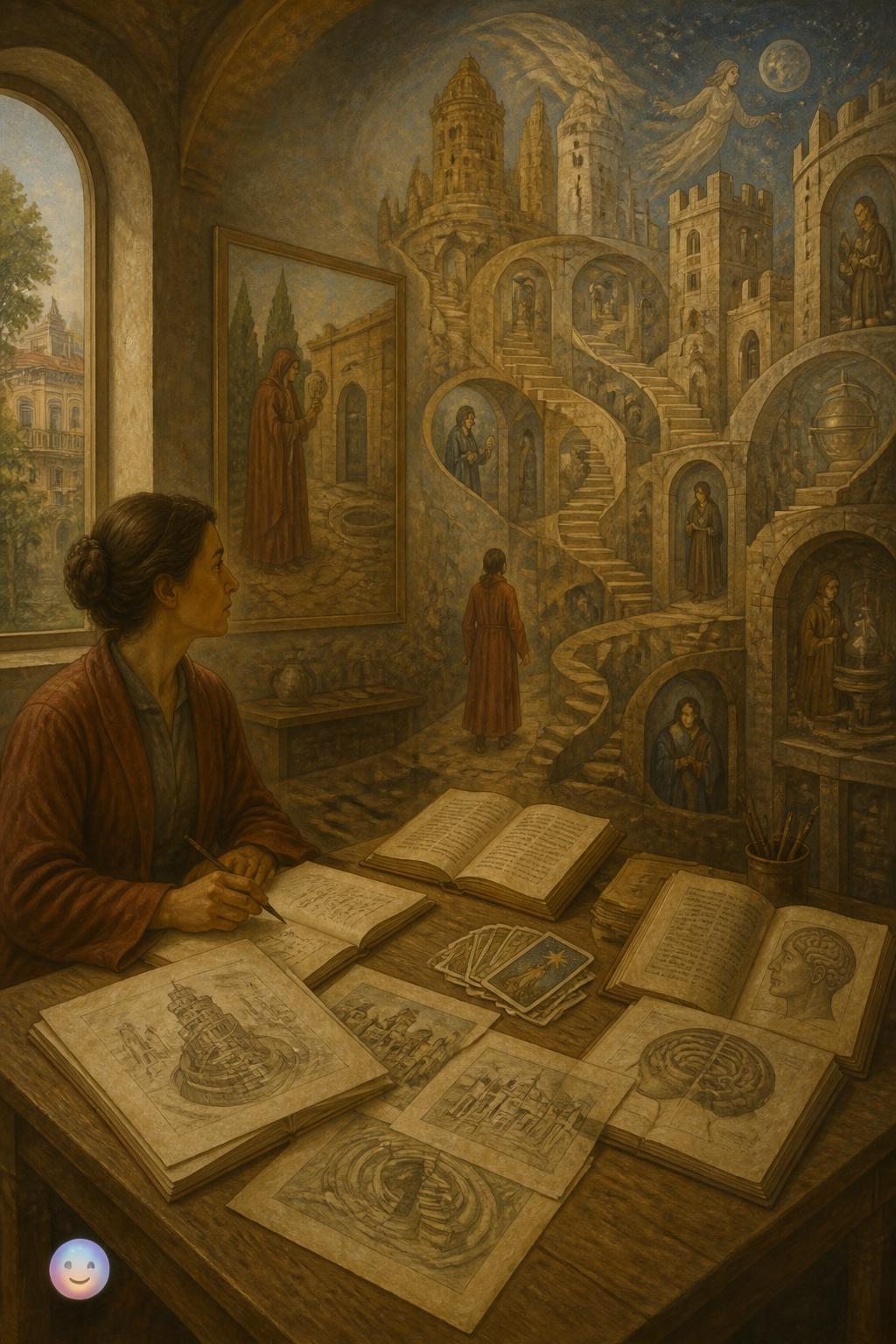 Resulta que los laberintos de Remedios Varo son mapas de nuestra propia mente.