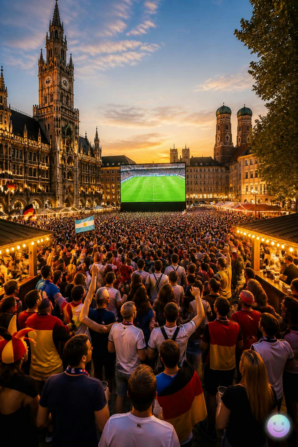 World Cup beer gardens were actually invented to boost host city economies.