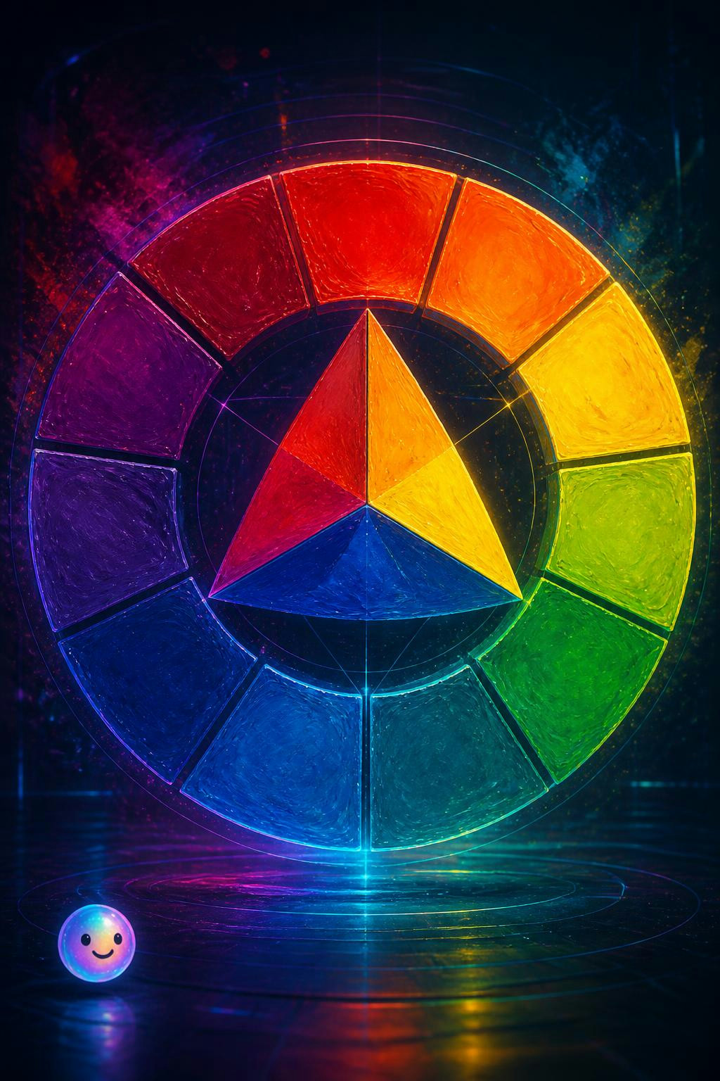 Me vuela la cabeza cómo de solo tres colores básicos nace todo lo que vemos.