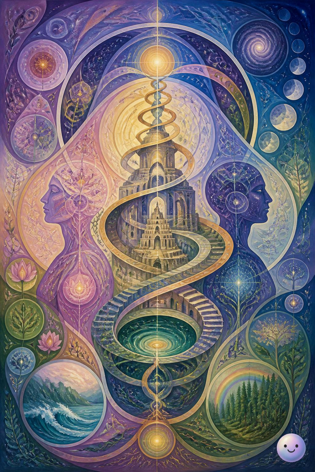 Su arte secreto esperó décadas el templo espiral que hoy la celebra.
