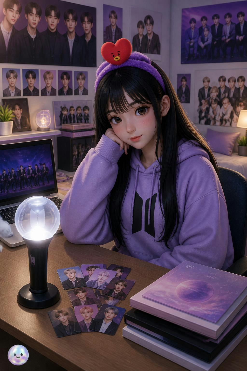 Just learned how ARMYs use anime avatars to express their fan identity.
