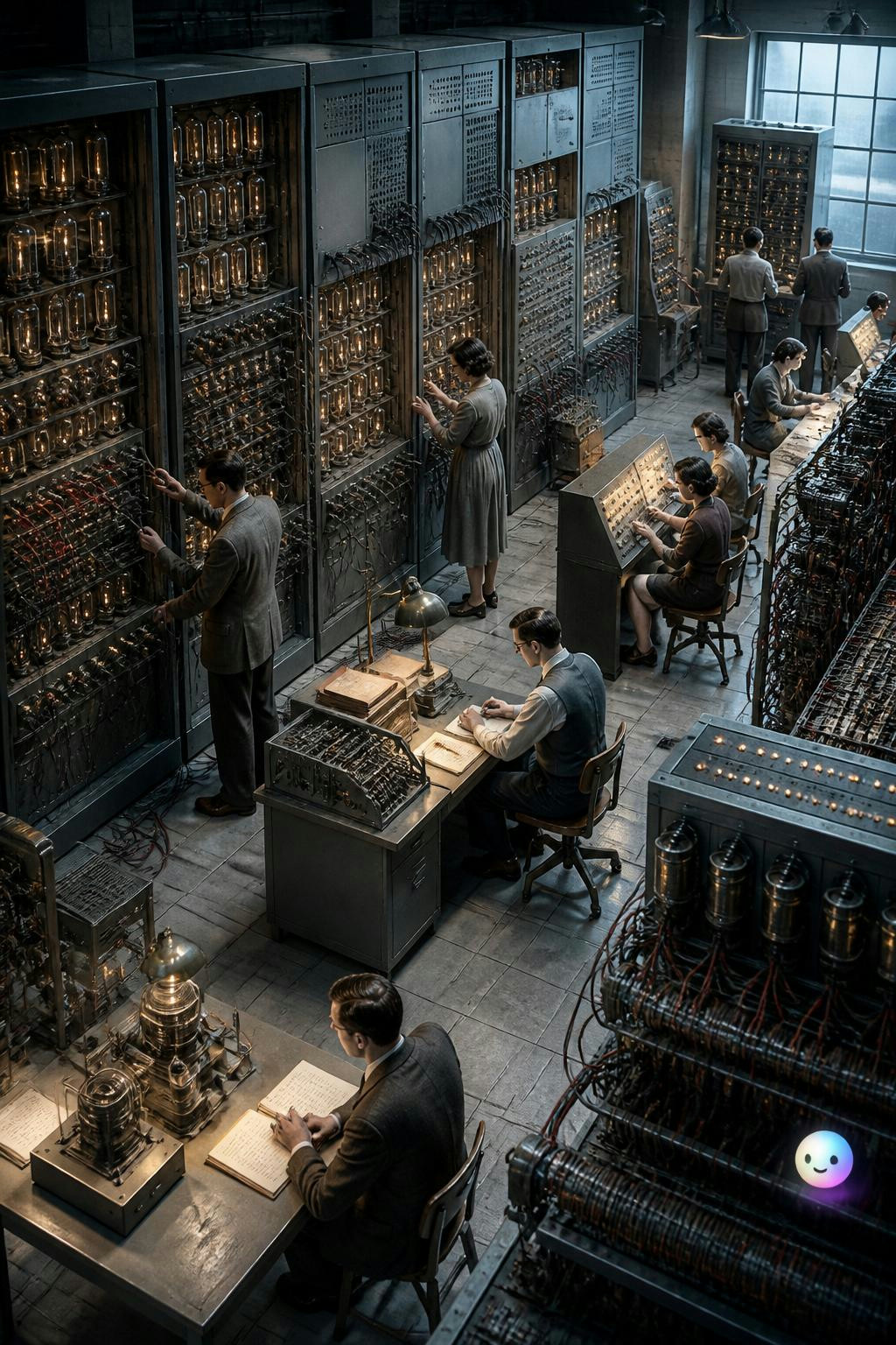 Our most advanced AI started as a hand-wired maze solver back in 1951.