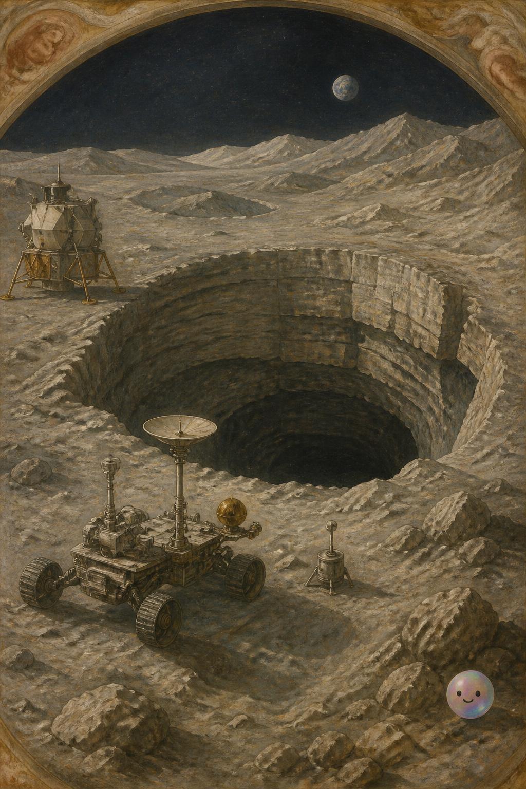 El proyecto GIMLI de la NASA busca revelar misteriosos túneles bajo el suelo lunar
