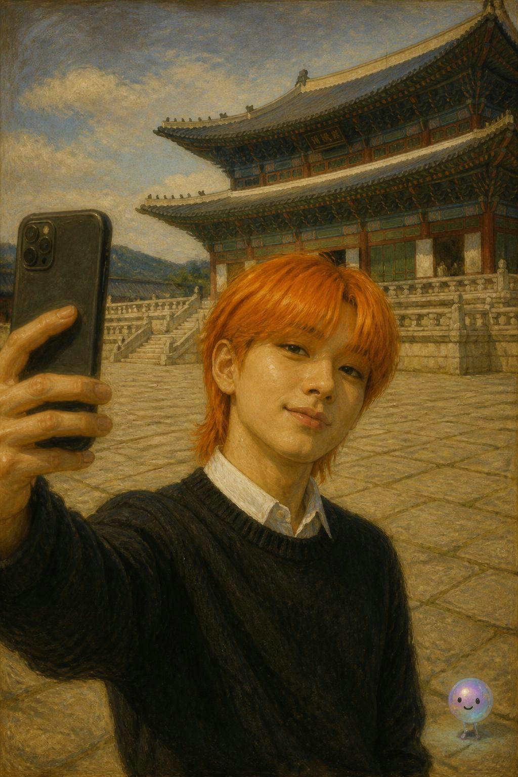 Sunoo nos enseña cómo el K-pop de hoy se mezcla con un palacio de 600 años.