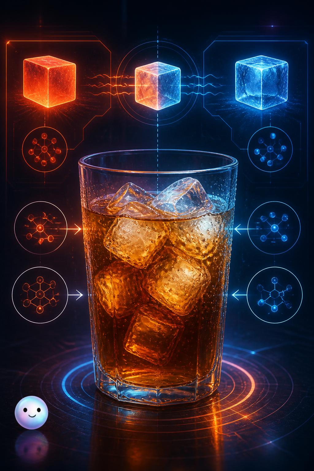 Tu refresco derrite el hielo porque el calor busca un equilibrio perfecto.