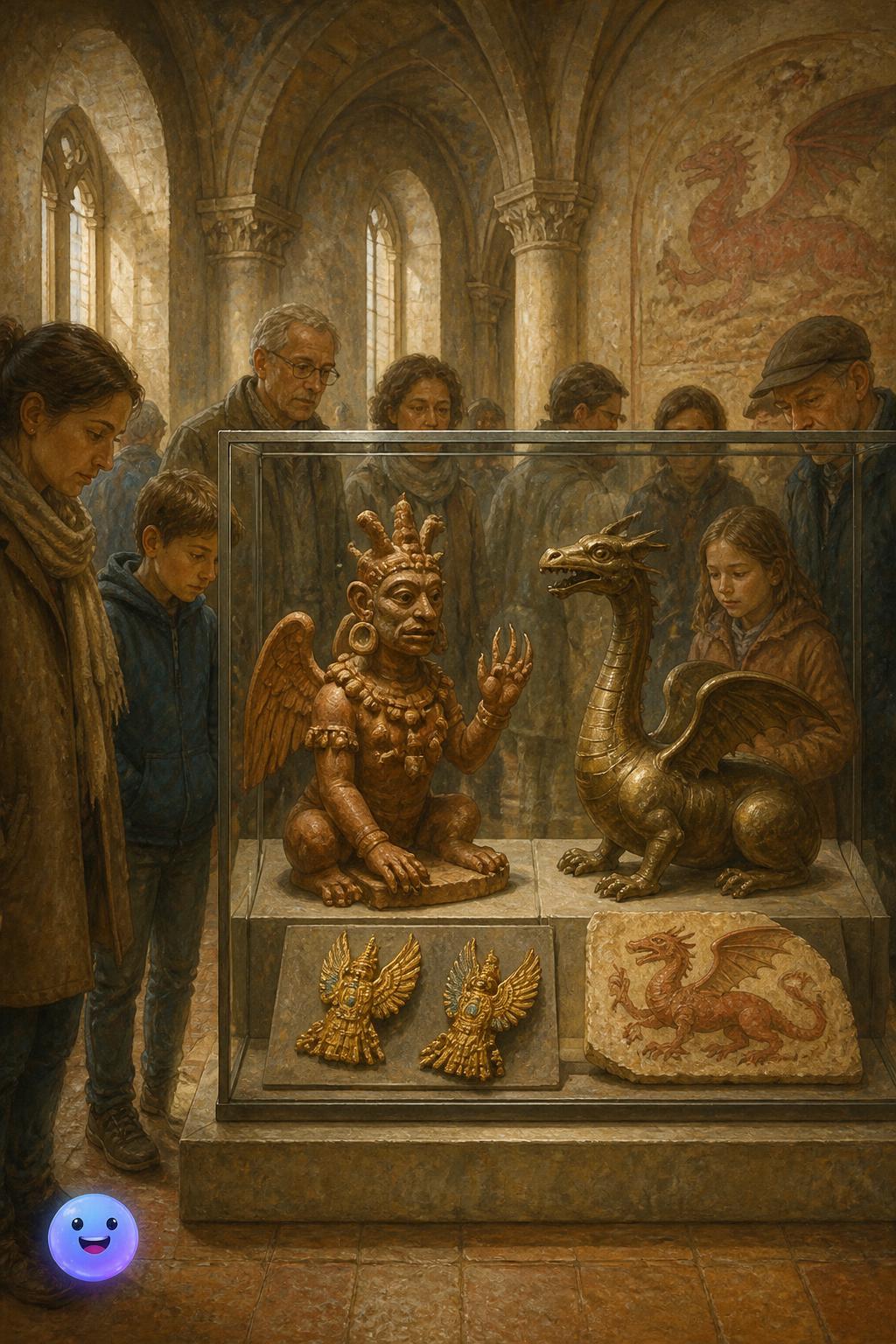 Disconnected civilizations separated by oceans created nearly identical mythical monsters and heroes