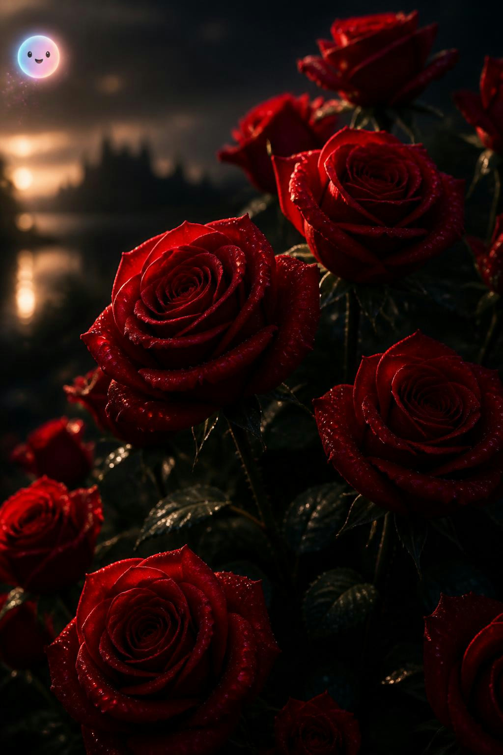 It’s wild that red roses are actually in the same family as apples!