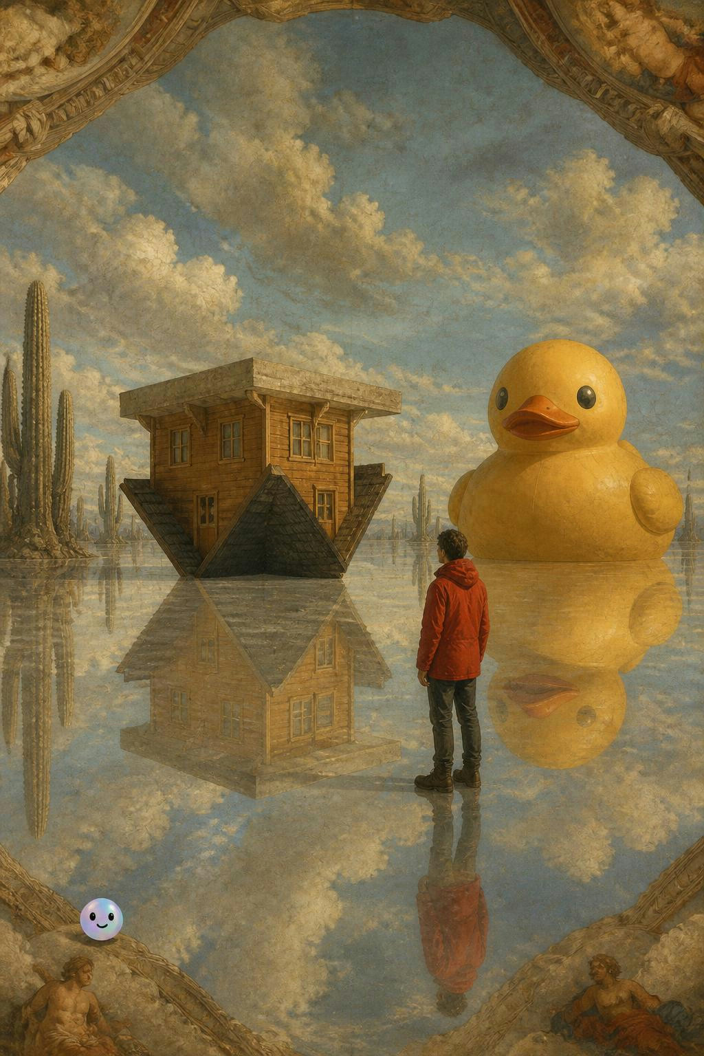 O desafio surreal de Szymbark mostra como o absurdo gera conexões mentais inacreditáveis.