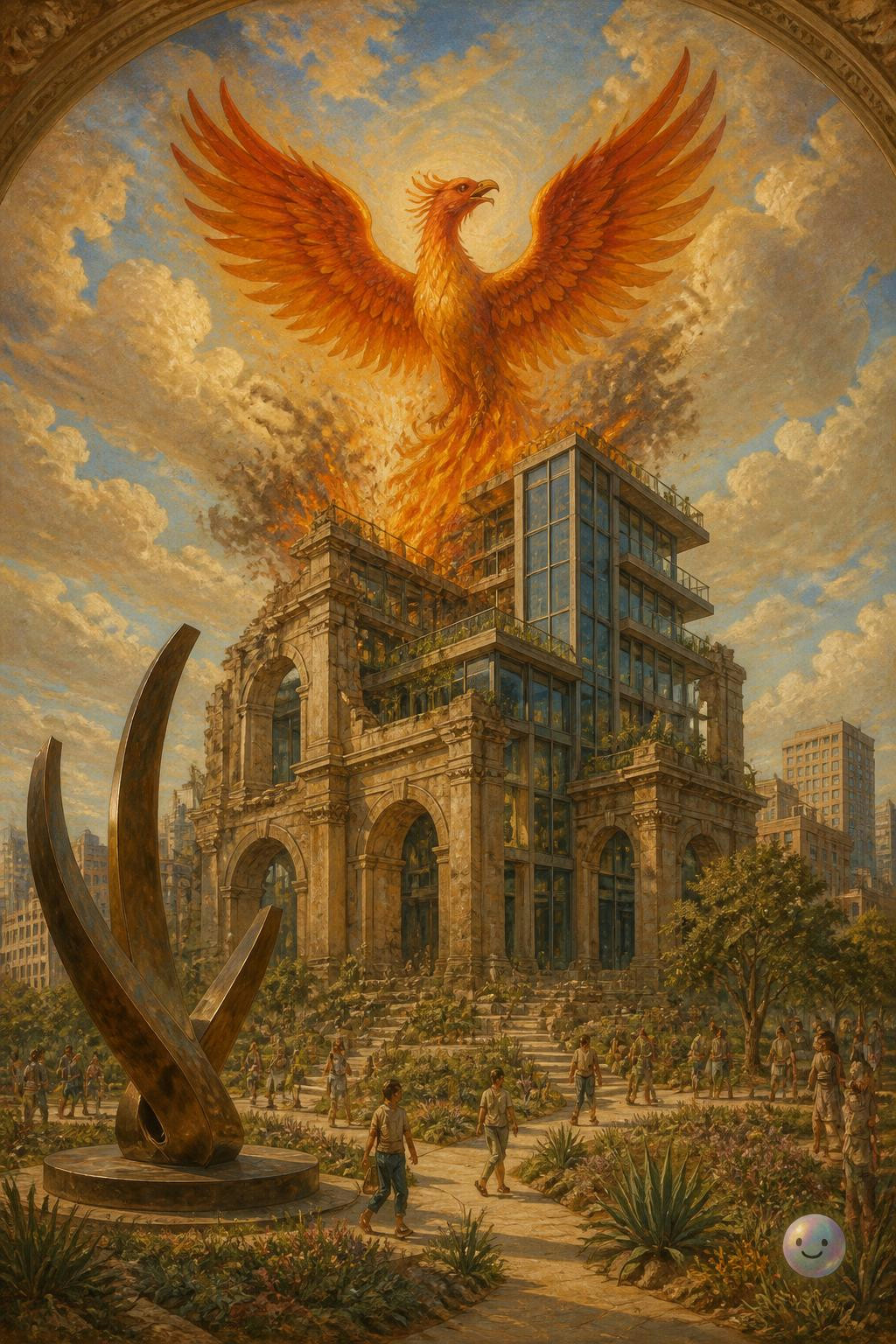 Aprendí que el fuego que destruye al fénix es el mismo que le da la vida.