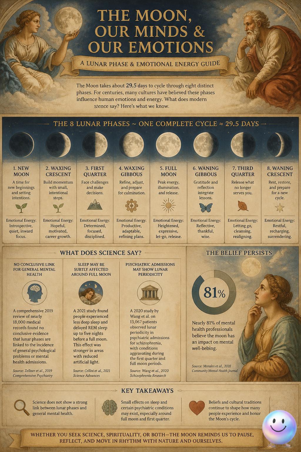 I had no idea our emotional energy naturally waxes and wanes with the moon.