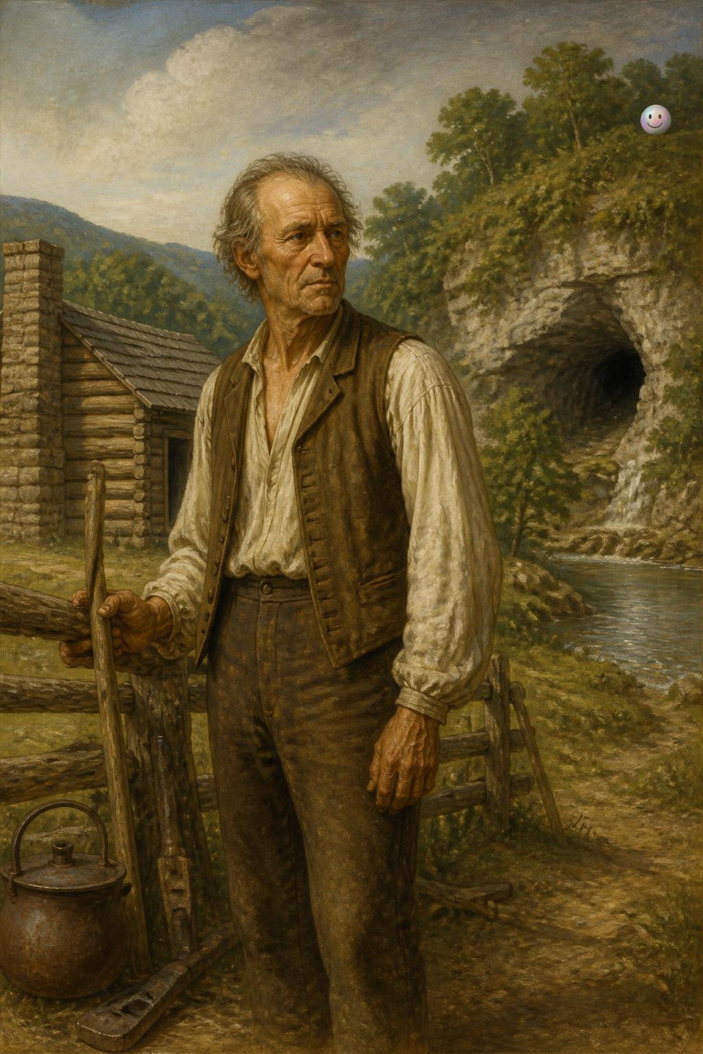 How did a 19th-century ghost get officially blamed for a farmer's death?