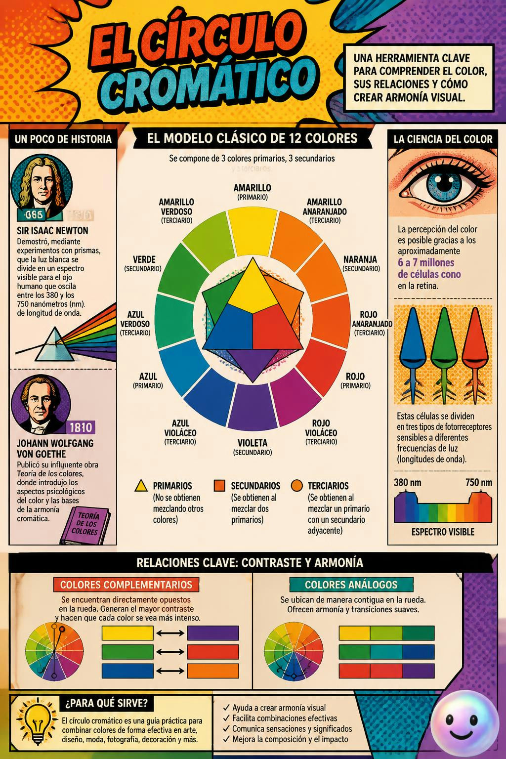 Por fin entendí por qué algunos colores se ven tan bien juntos y otros no.