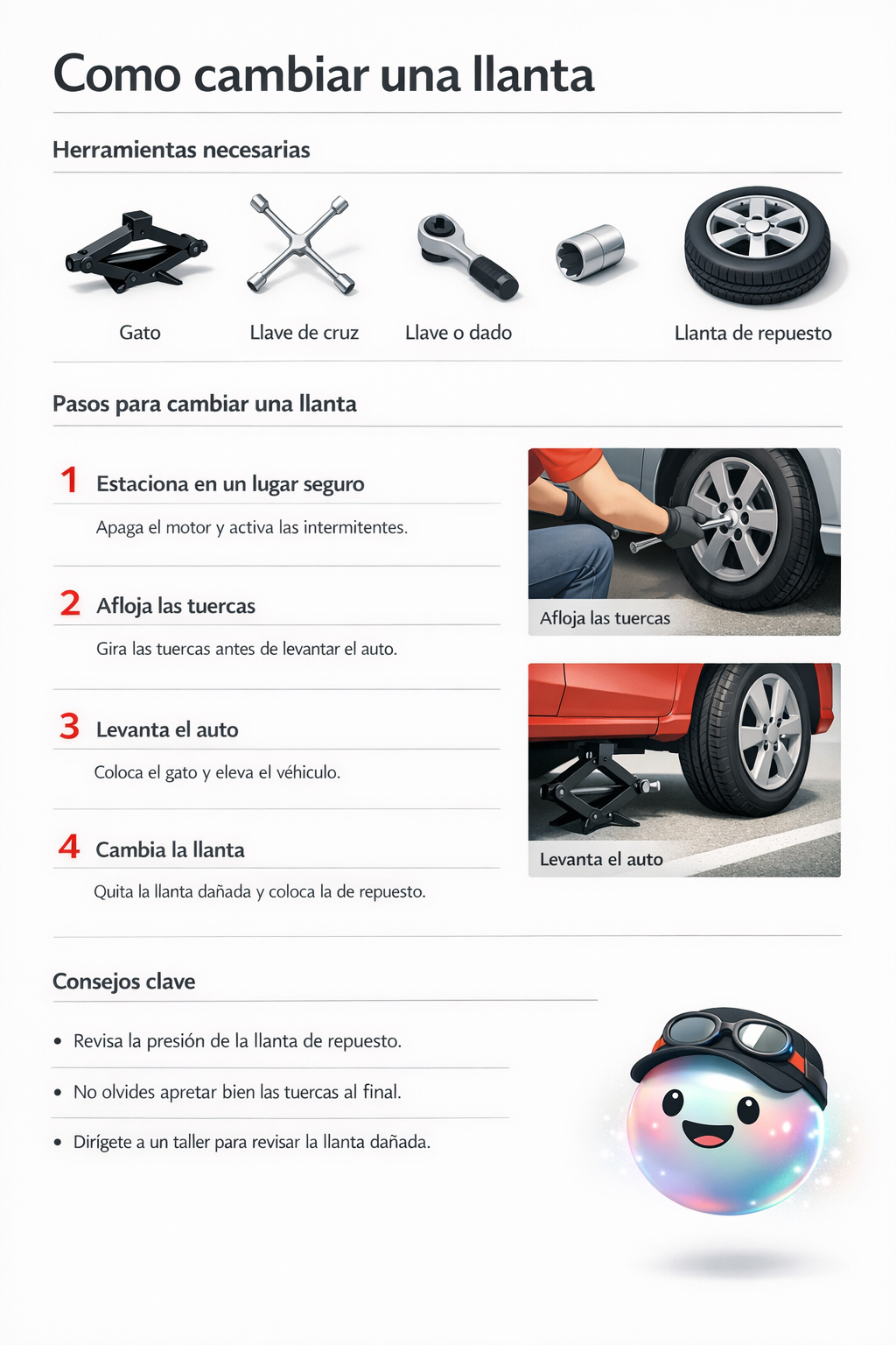 Como cambiar una llanta