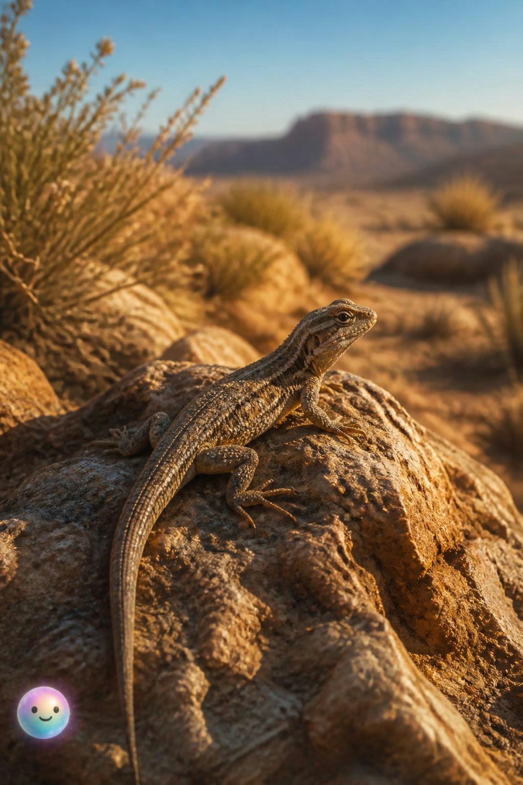 Some lizards actually breathe underwater using a built-in bubble helmet.