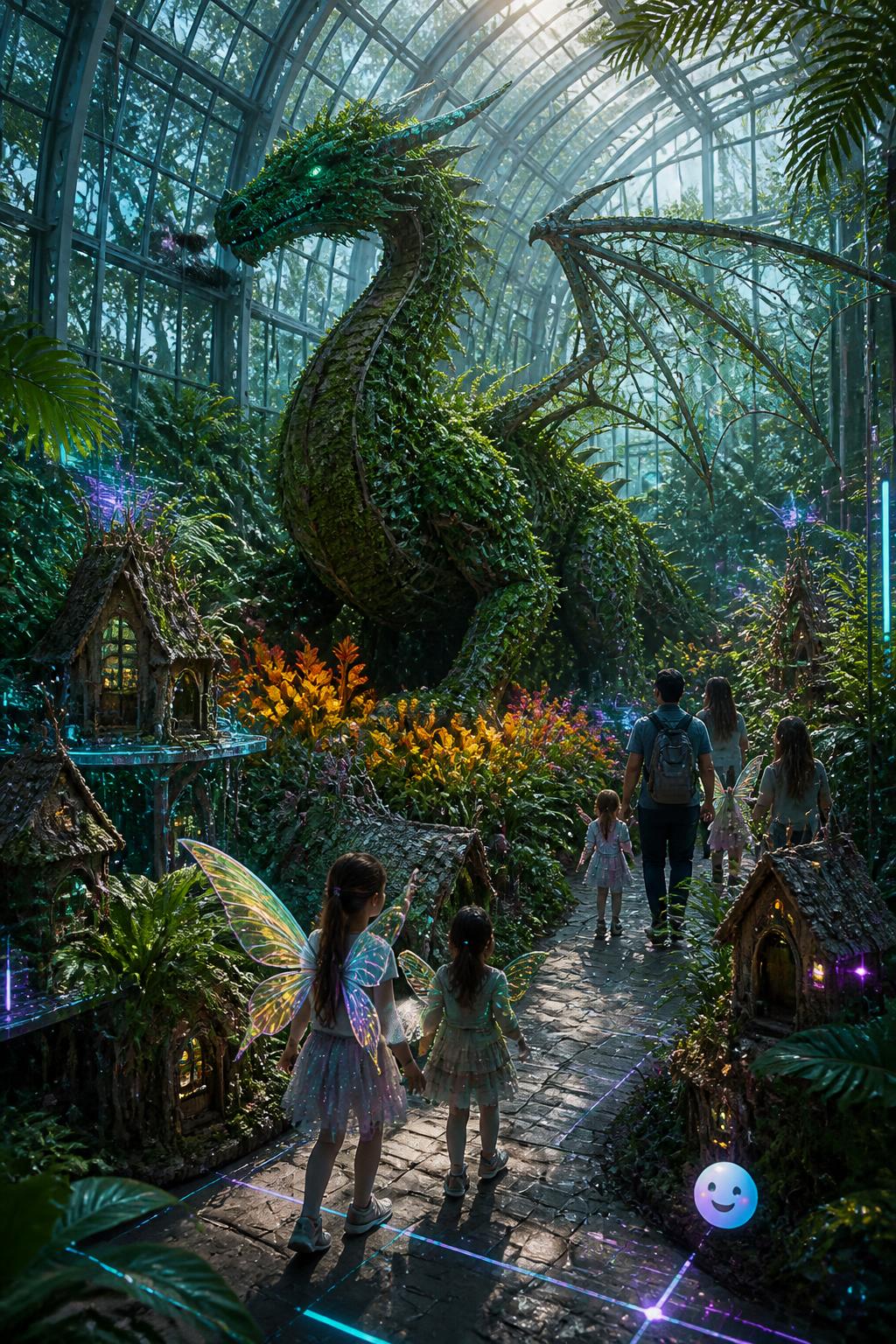 Ancient folklore reveals that dragons and fairies actually worked together as powerful allies.