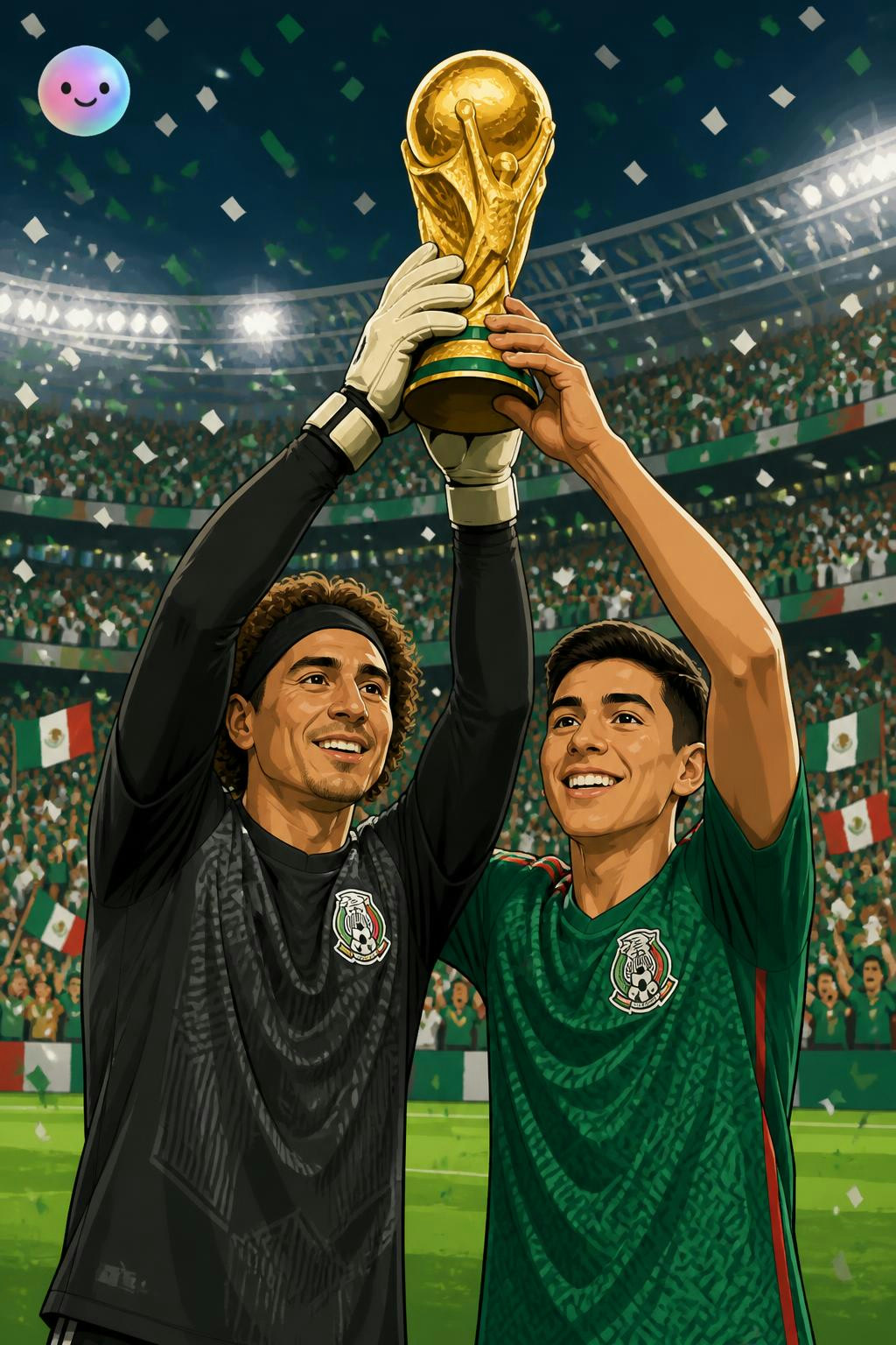 Just realized how Ochoa's experience and teen star Mora could make history.