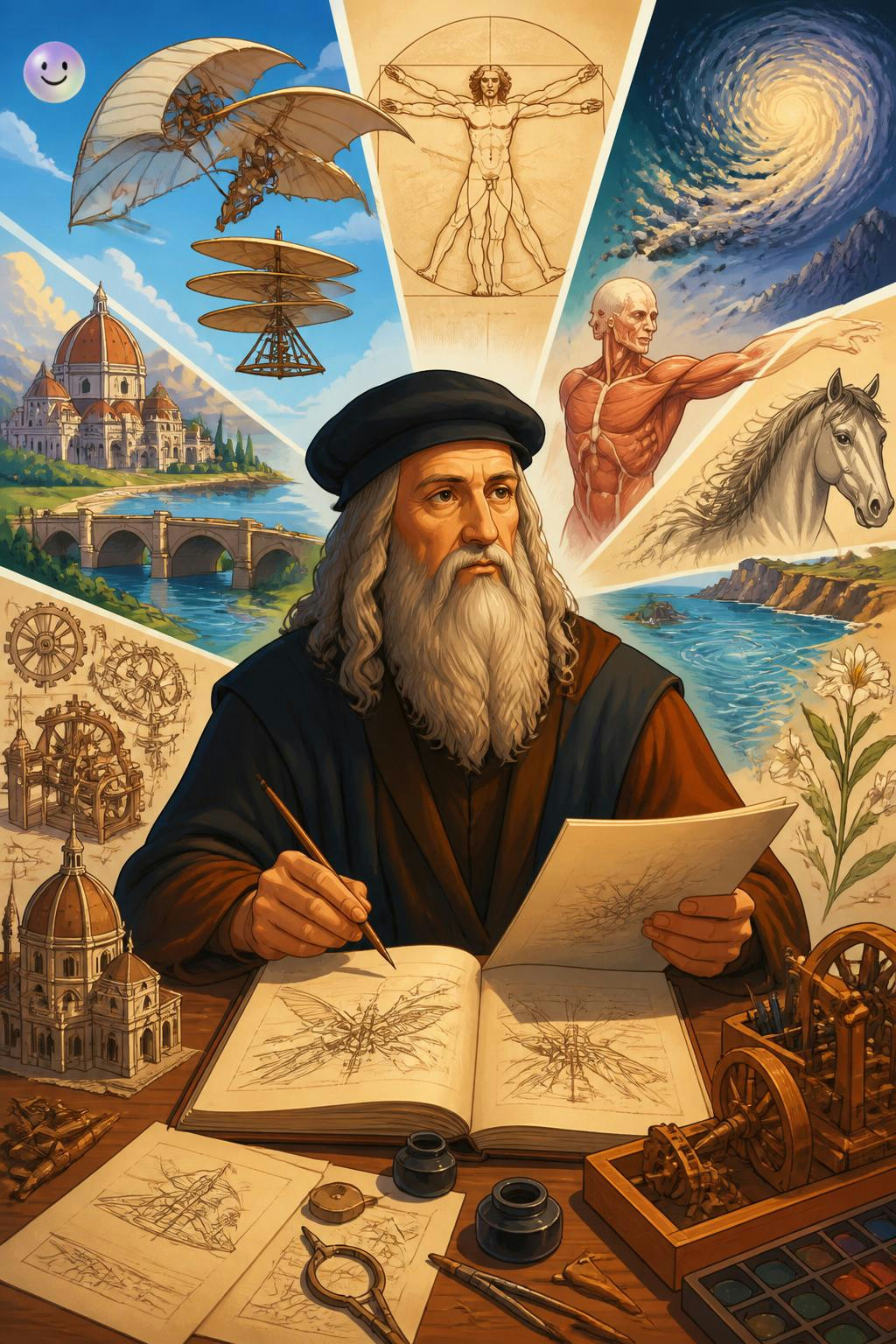 How Leonardo mastered every subject at once