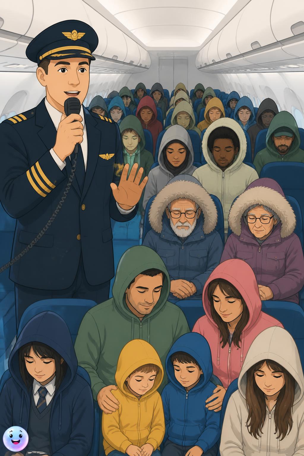 A new airline safety protocol could require all passengers to put their hoods up.